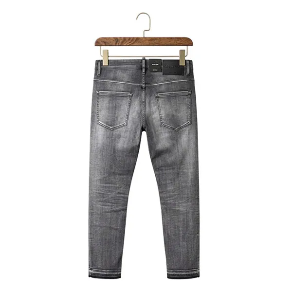 Quần Jean Nam Dsquared2 Skater S74LB1389 S30503 900 Màu Lông Chuột Size 48