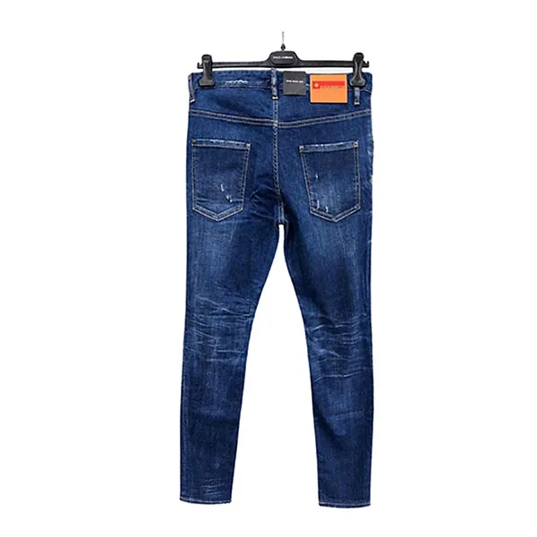 Quần Jean Nam Dsquared2 Super Twinky S71LB1237 S30342 470 Màu Xanh Size 48
