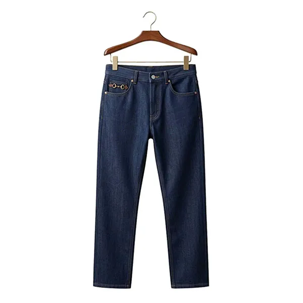 Quần Jean Nam Gucci 774080 XDCUY 4759 Màu Xanh Đậm Size 32