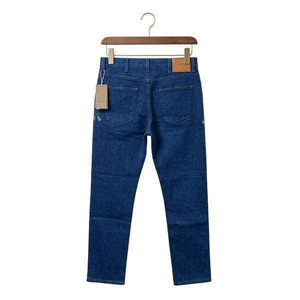 Quần Jean Nam Gucci 430368 XR611 4395 Màu Xanh Họa Tiết Size 32