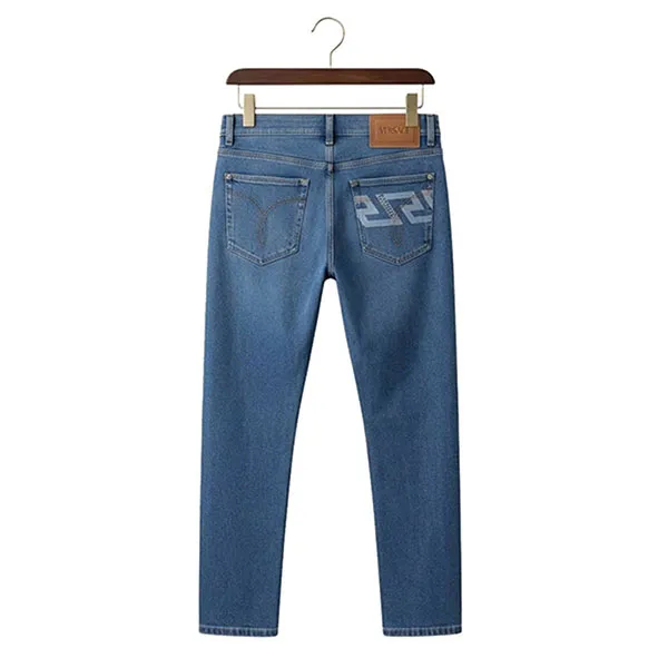 Quần Jean Nam Versace A81832 1A02877 Màu Xanh Size 33