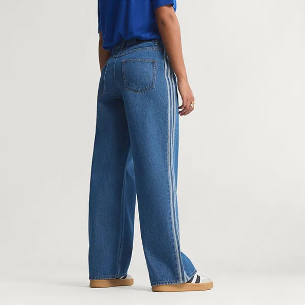 Quần Jean Nữ Adidas Track Pant Denim Firebird KD2935 Màu Xanh Đậm Size 2332
