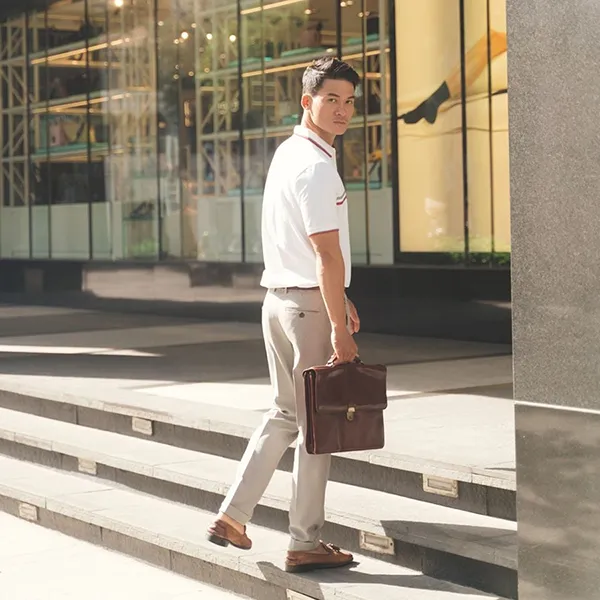 Quần Kaki F2 Fashion & Freedom New Ways Grey Plaid Khaki Trousers DN23-CARO XÁM-30-0322 Màu Xám Size 30