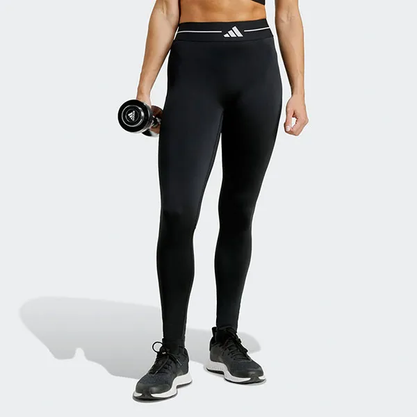 Quần Legging Nữ Adidas Hyperglam 3-Stripes Long JX1876 Màu Đen Size XS