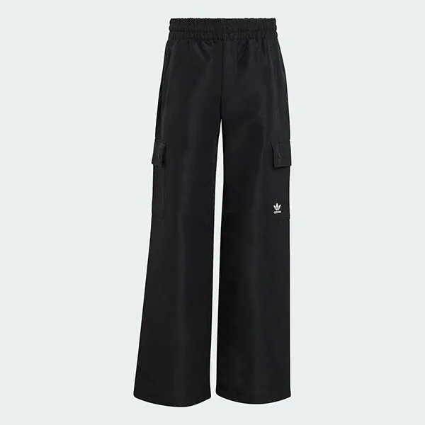 Quần Ống Rộng Nữ Adidas Essentials Woven Cargo Pants IX9974 Màu Đen Size S