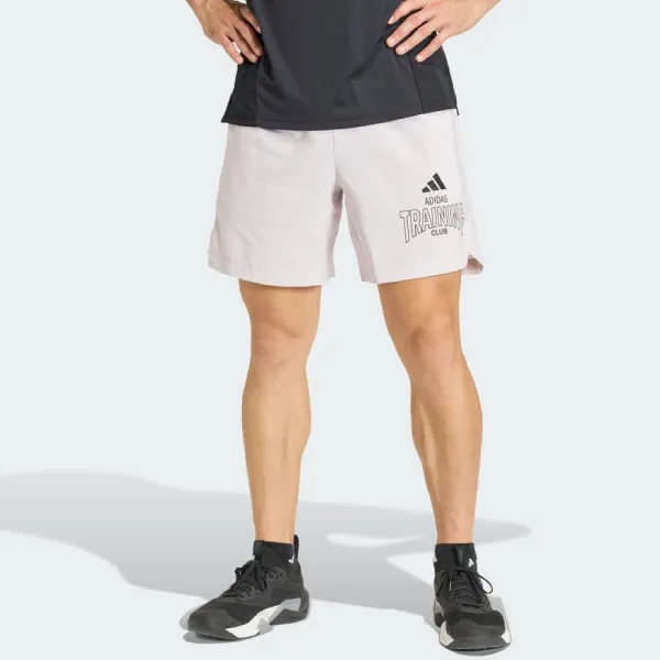 Quần Short Nam Adidas D4T PrimeLift Essentials In Graphic KF8263 Màu Tím Nhạt Size XS 7in