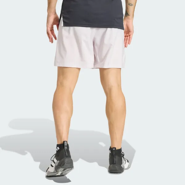 Quần Short Nam Adidas D4T PrimeLift Essentials In Graphic KF8263 Màu Tím Nhạt Size XS 7in