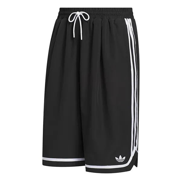 Quần Short Adidas Originals Basketball Long Shorts JZ6968 Màu Đen Size XL