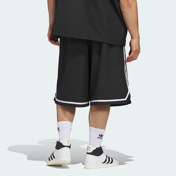 Quần Short Adidas Originals Basketball Long Shorts JZ6968 Màu Đen Size XL