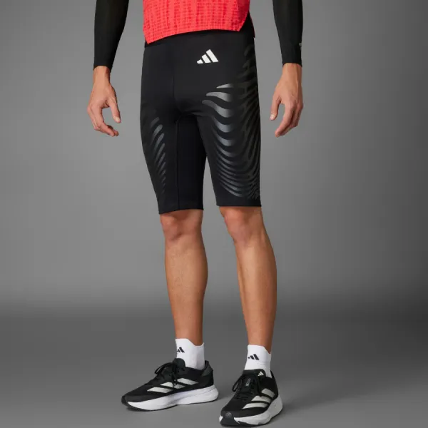 Quần Short Nam Adidas Adizero Control Running Short Leggings IX8976 Màu Đen Size M