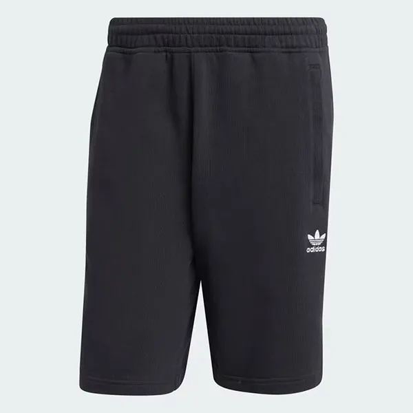 Quần Short Nam Adidas Essentials Trefoil IY8520 Black Màu Đen Size XS