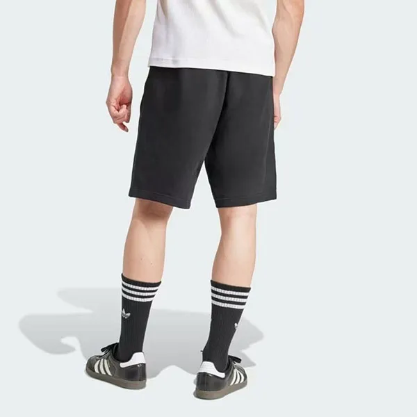 Quần Short Nam Adidas Essentials Trefoil IY8520 Black Màu Đen Size XS