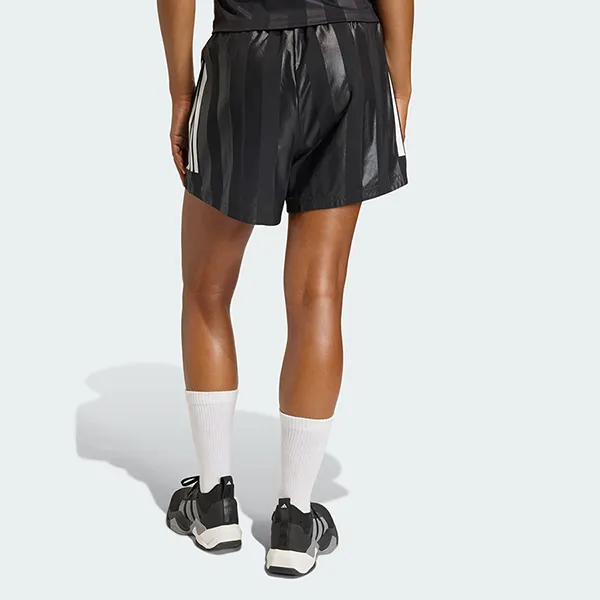 Quần Short Nam Adidas Hyperglam 3-Stripes Embossed Woven Shorts KD7025 Màu Đen Size 2XL