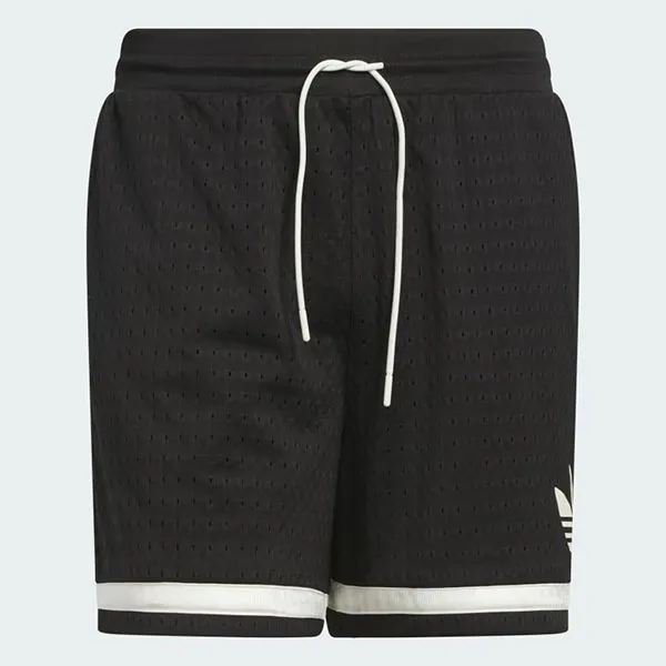 Quần Short Nam Adidas Originals Basketball JD5198 Black/ Ivory Màu Đen Size S