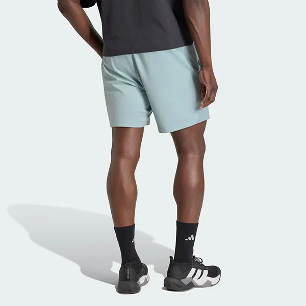 Quần Short Nam Adidas Puremotion Wonder Sage KA7393 Màu Xanh Nhạt Size S 7in