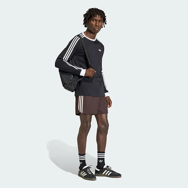 Quần Short Nam Adidas Sprinter Aurora Coffee/ Sandy Pink KE1662 Màu Nâu Size S