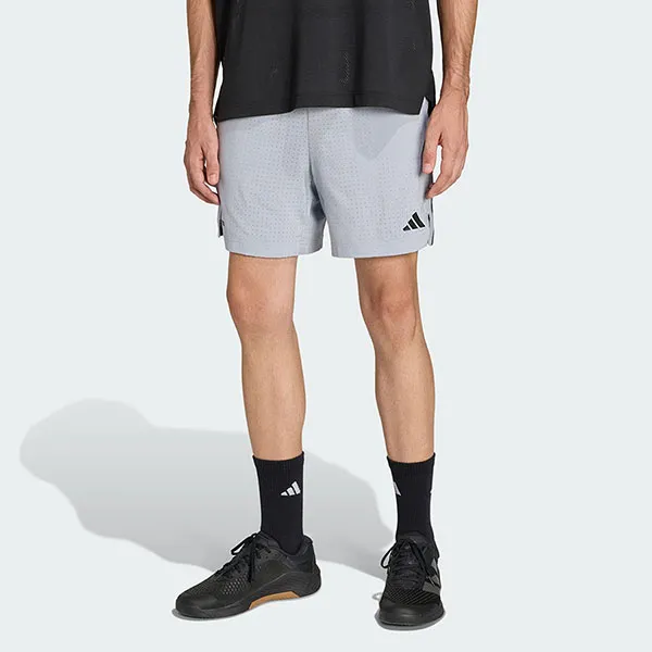 Quần Short Nam Adidas Tech Essentials 2in1 Training Halo Silver KE9634 Màu Bạc Xám Size S