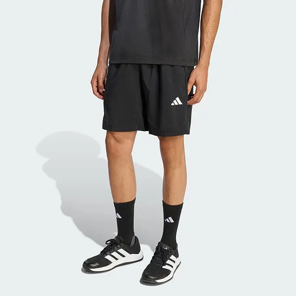 Quần Short Nam Adidas Workout Essentials Base Knit Black KA3549 Màu Đen Size L 7in