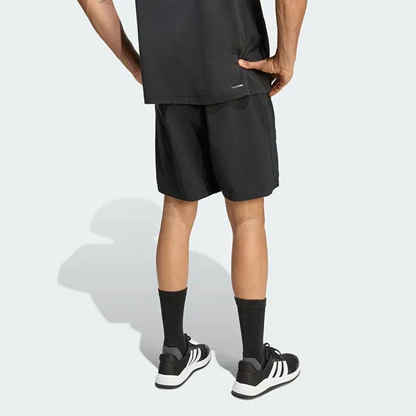 Quần Short Nam Adidas Workout Essentials Base Knit Black KA3549 Màu Đen Size L 7in