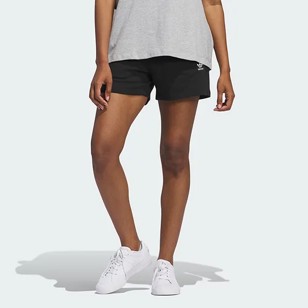 Quần Short Nữ Adidas Essential French Terry IY7343 Màu Đen Size L