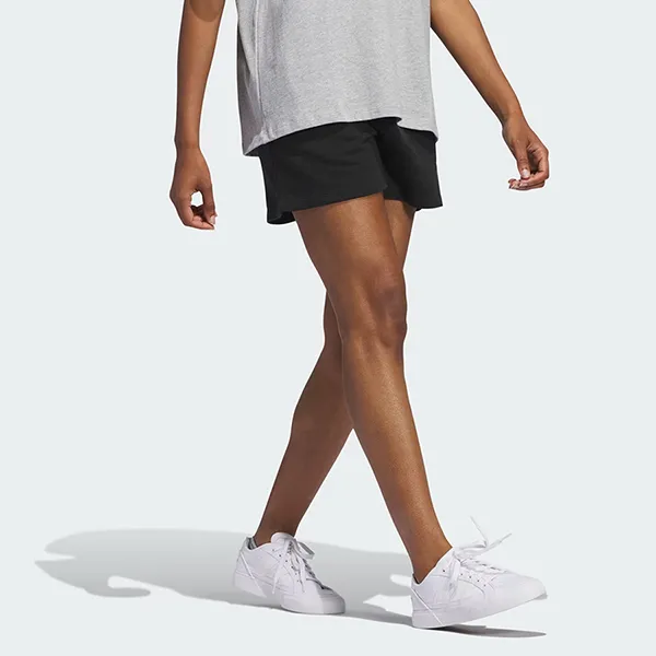 Quần Short Nữ Adidas Essential French Terry IY7343 Màu Đen Size L