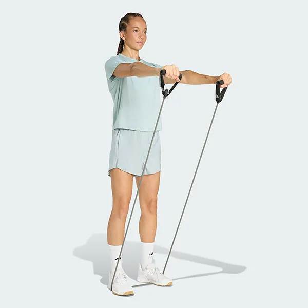 Quần Short Nữ Adidas Essentials 2in1 Workout KC0440 Màu Xanh Nhạt Size XS