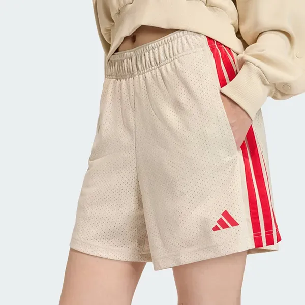 Quần Short Nữ Adidas Stadium Mesh Shorts KC4986 Màu Be Size S