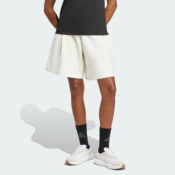 Quần Short Thể Thao Nữ Adidas W Sl Pl Sho KE8837 Màu Trắng Kem Size XS