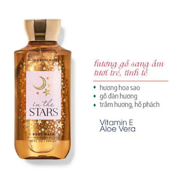 Set Chăm Sóc Da Bath & Body Works In The Stars Gift 4 Món