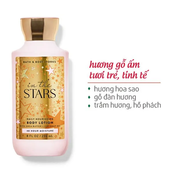 Set Chăm Sóc Da Bath & Body Works In The Stars Gift 4 Món