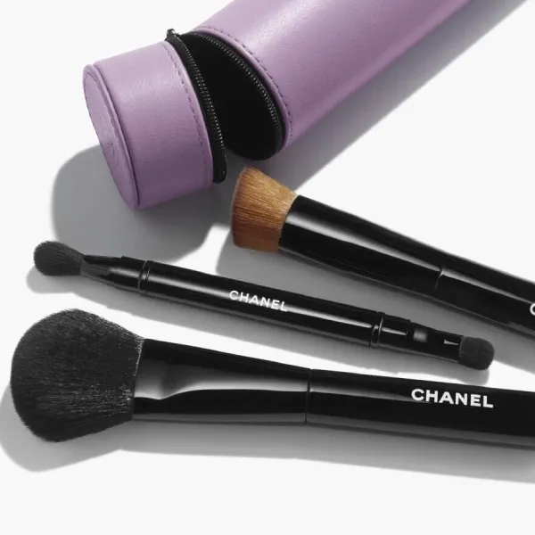 Set Cọ Trang Điểm Chanel Codes Couleur Limited Edition Brush Set Màu Tím