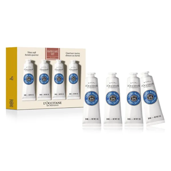Set Kem Dưỡng Da Tay L'Occitane Shea Soft Hands Quartet (4 x 30ml)