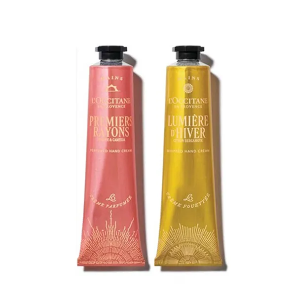 Set Kem Dưỡng Da Tay L'Occitane Soft Hand Duo 2 Món (Premiers Rayons 75ml + Lumiere DHiver 70ml)