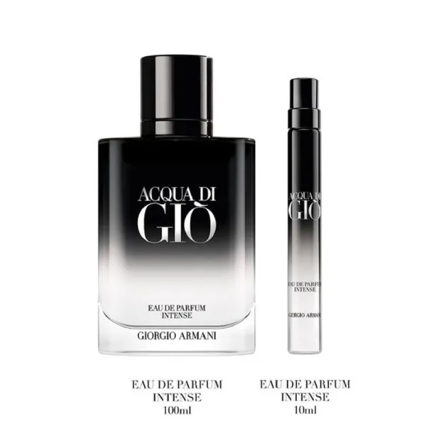 Set Nước Hoa Nam Giorgio Armani Acqua Di Giò EDP Intense (100ml + Mini 10ml)