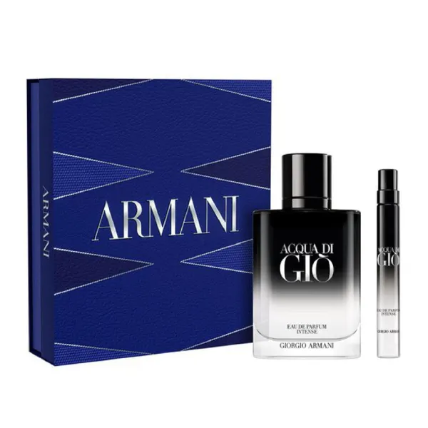 Set Nước Hoa Nam Giorgio Armani Acqua Di Giò EDP Intense (100ml + Mini 10ml)