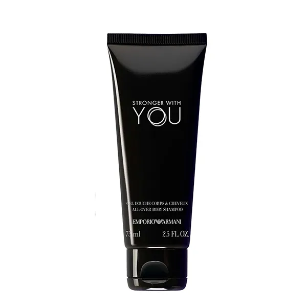 Set Nước Hoa Nam Giorgio Armani Stronger With You Intensely 3 Món (EDP 100ml + Mini 15ml + Sữa Tắm 75ml)