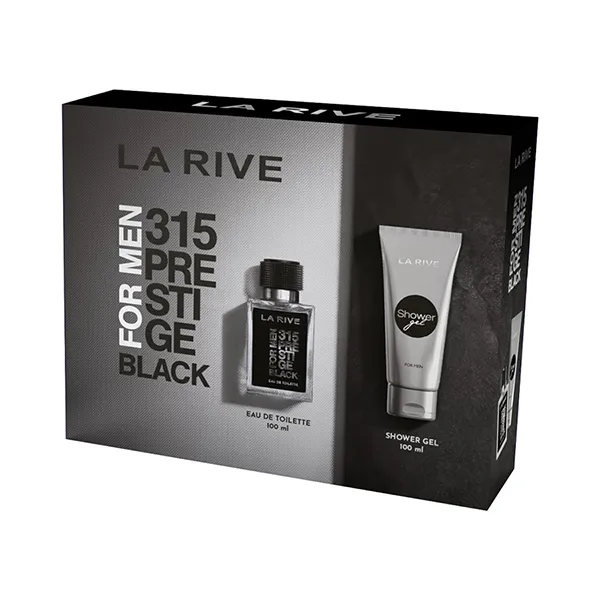 Set Nước Hoa Nam La Rive 315 Prestige Black Eau De Toilette 2 Món
