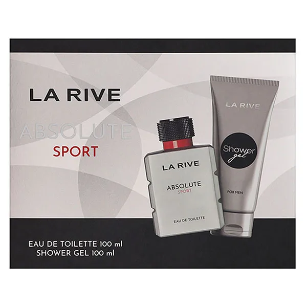Set Nước Hoa Nam La Rive Absolute Sport EDT 100ml + Sữa Tắm Shower Gel 100ml