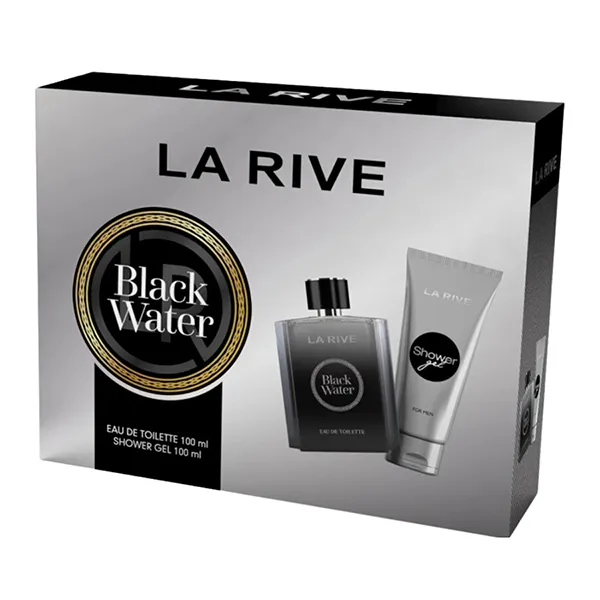 Set Nước Hoa Nam La Rive Coffret Black Water EDT 2 Món