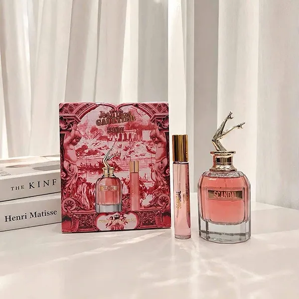 Set Nước Hoa Nữ Jean Paul Gaultier Scandal EDP 2 Món (80ml + 20ml)