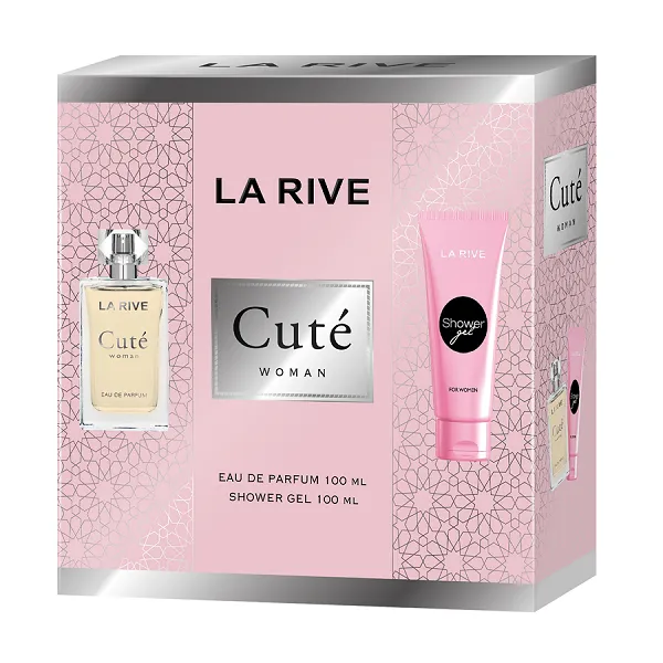 Set Nước Hoa Nữ La Rive Cuté EDP 100ml + Shower Gel 100ml