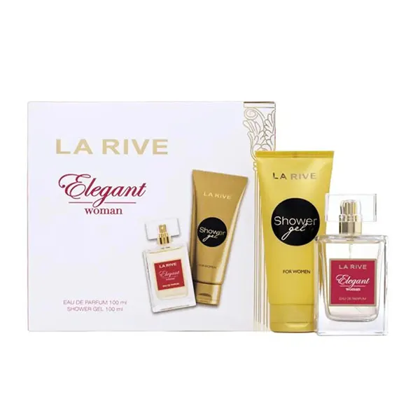 Set Nước Hoa Nữ La Rive Elegant Woman EDP 75ml + Sữa Tắm La Shower Gel 100ml