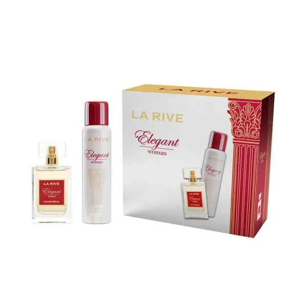 Set Nước Hoa Nữ La Rive Elegant Woman Set 2 Món (EDP 100ml + Xịt Toàn Thân 150ml)