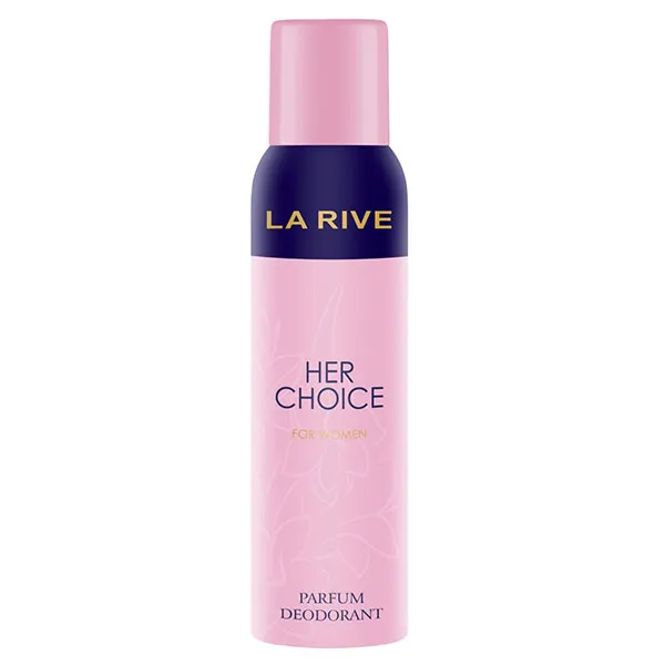 Set Nước Hoa Nữ La Rive Her Choice For Women EDP 100ml + Xịt Khử Mùi Deodorant 150ml