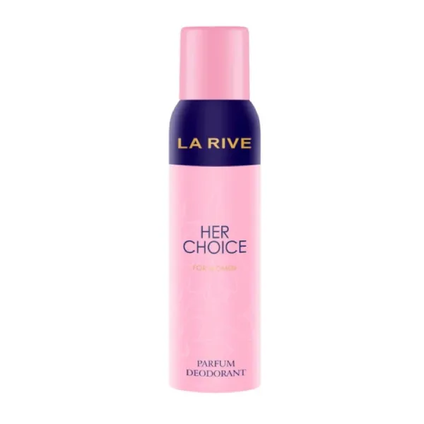 Set Nước Hoa Nữ La Rive Her Choice Set 2 Món (EDP 100ml + Xịt khử mùi 150ml)