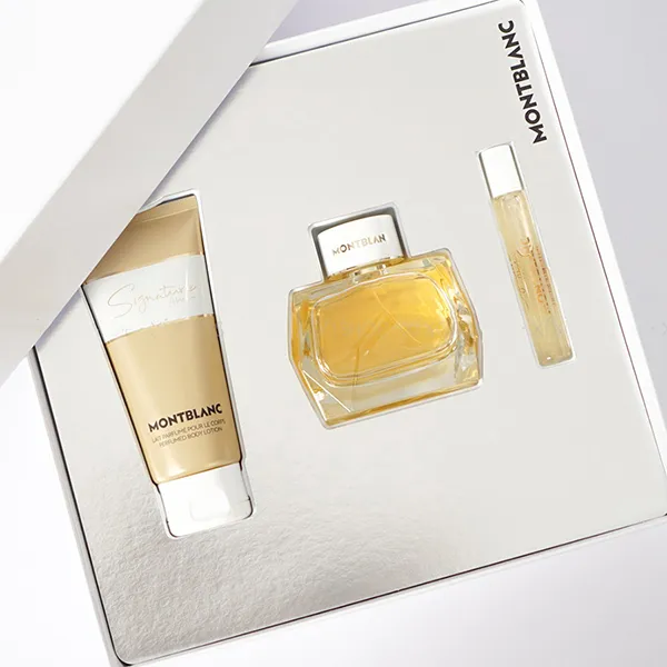 Set Nước Hoa Nữ MontBlanc Signature Absolue 3 Món (EDP 90ml + EDP 7.5ml + Body Lotion 100ml)