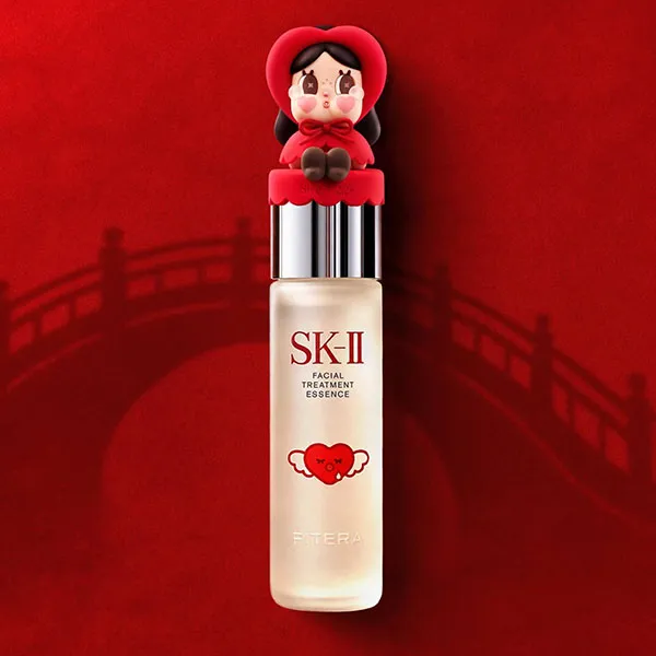 Set Nước Thần Cấp Ẩm, Trẻ Hóa SK-II Facial Treatment Essence 230ml + Búp Bê Crybaby Màu Đỏ