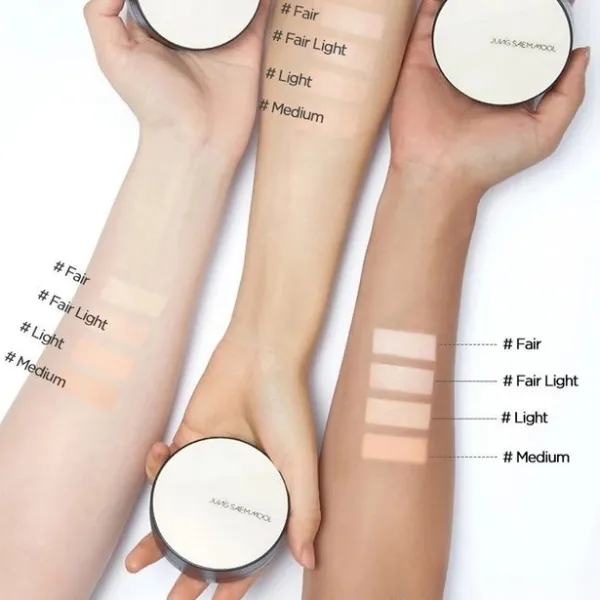 Set Phấn Nước Jung Saem Mool Essential Skin Nuder Cushion Set (1 Cushion + 1 Lõi Refill) Tone 13 Fair