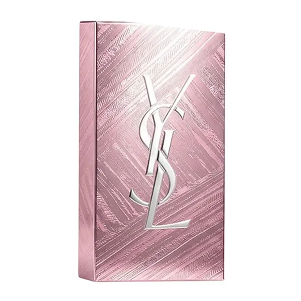 Set Son Kem Yves Saint Laurent YSL The Inks Vinyl Cream Màu 445 Ring Me Pink Hồng Đào + Hộp Quà Limited
