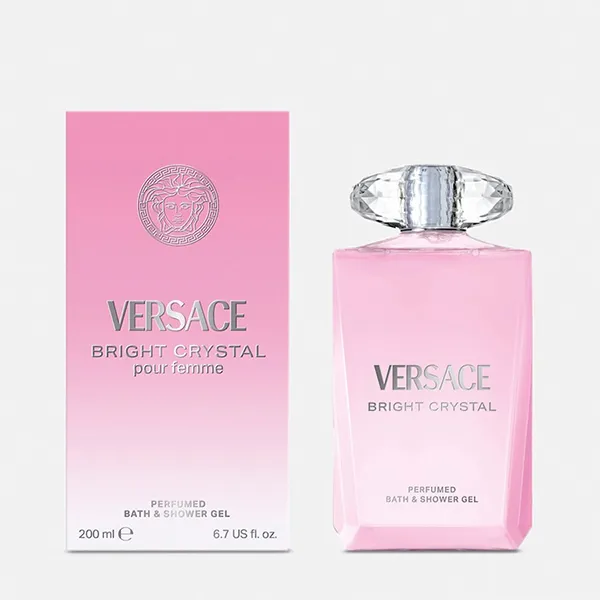 Set Sữa Tắm + Dưỡng Thể Hương Nước Hoa Versace Bright Crystal (2 x 200ml)